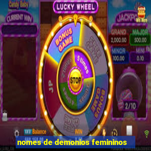 nomes de demonios femininos